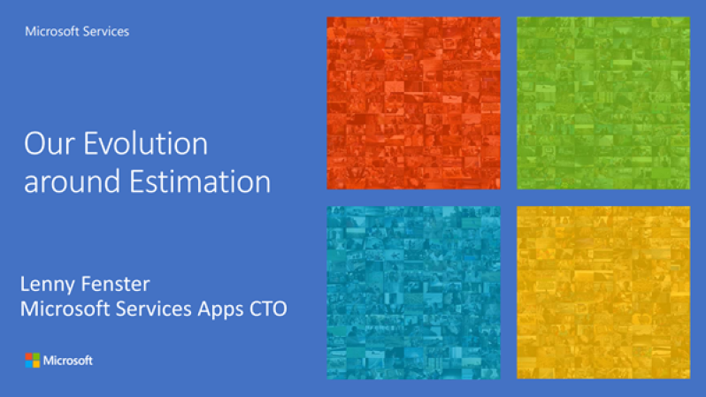Microsoft Services Global Apps CTO Discusses His Team's Evolution Around Estimation